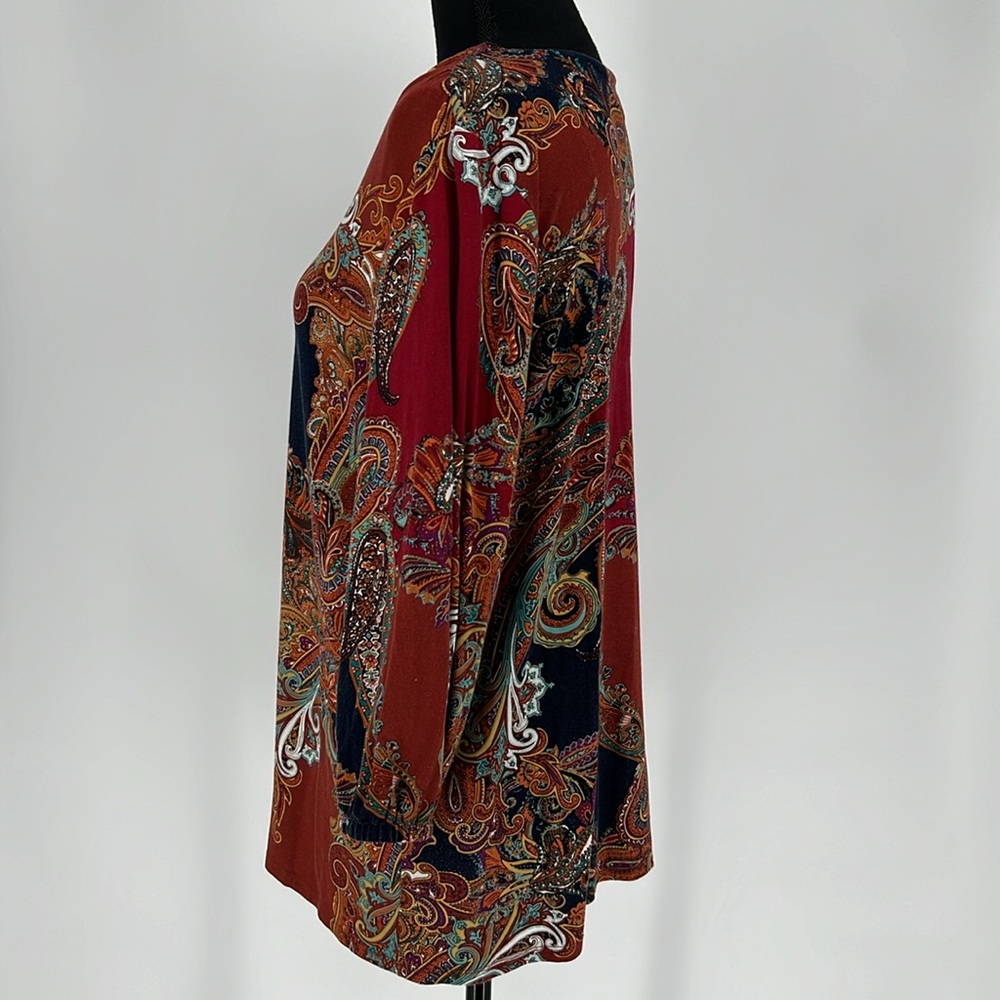 CHICO’S PAISLEY TOP‎ - Picture 7 of 9